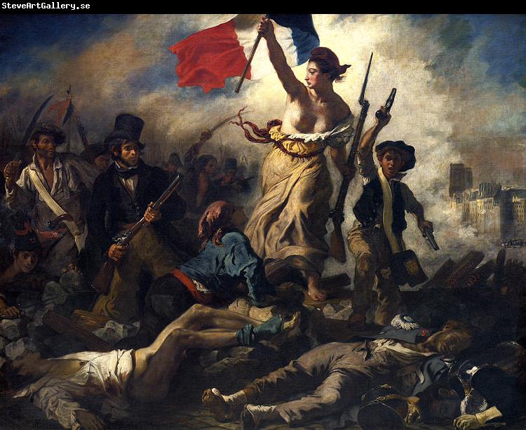 Eugene Delacroix Liberty Leading the People